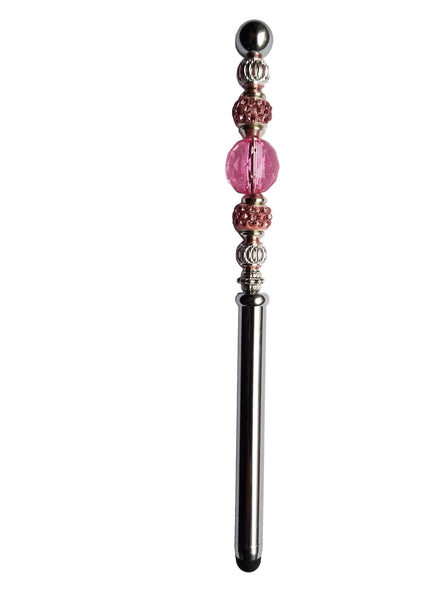 Pink Sapphire Crystal Stylus