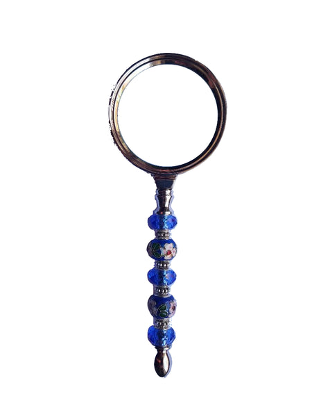 Blue Cloisonne Magnifying Glass