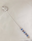 Blue Cloisonne Candle Snuffer