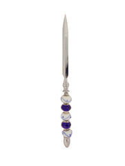 Cobalt Swirl Letter Opener
