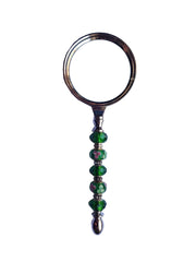 Green Floral Magnifying Glass